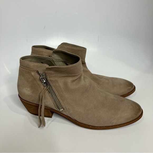 Sam Edelman tan leather ankle boots size 6 - Picture 1 of 8